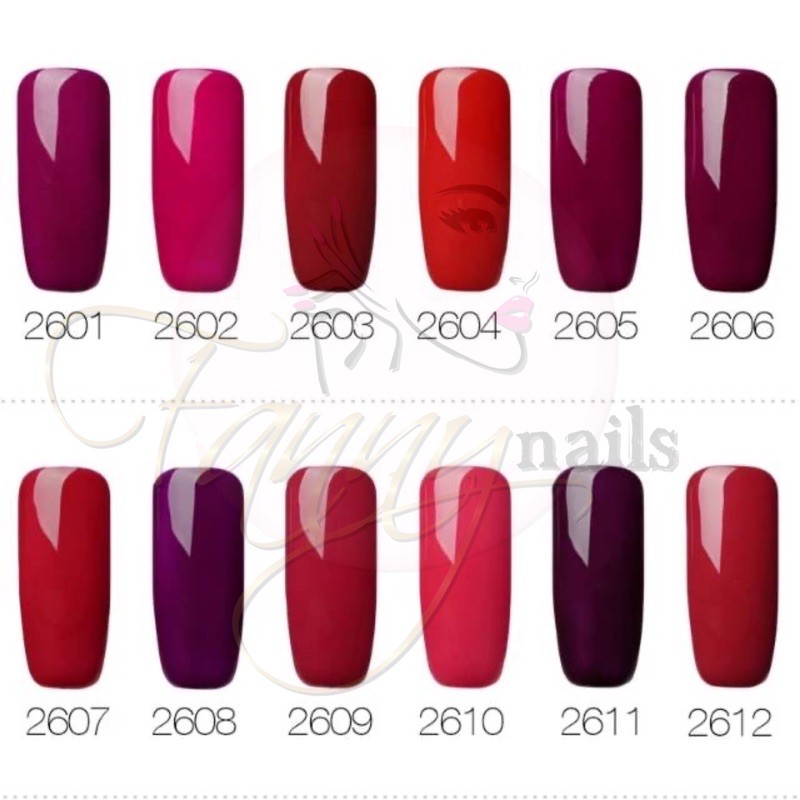 ROSALIND red series gel polish rosalind 7ml uv led soak off gel polish kutek gel rosalind red