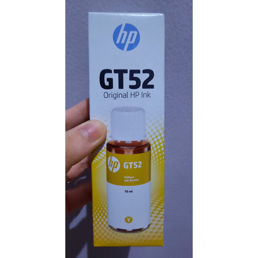 Tinta HP GT53 Black GT52 Cyan Magenta Yellow