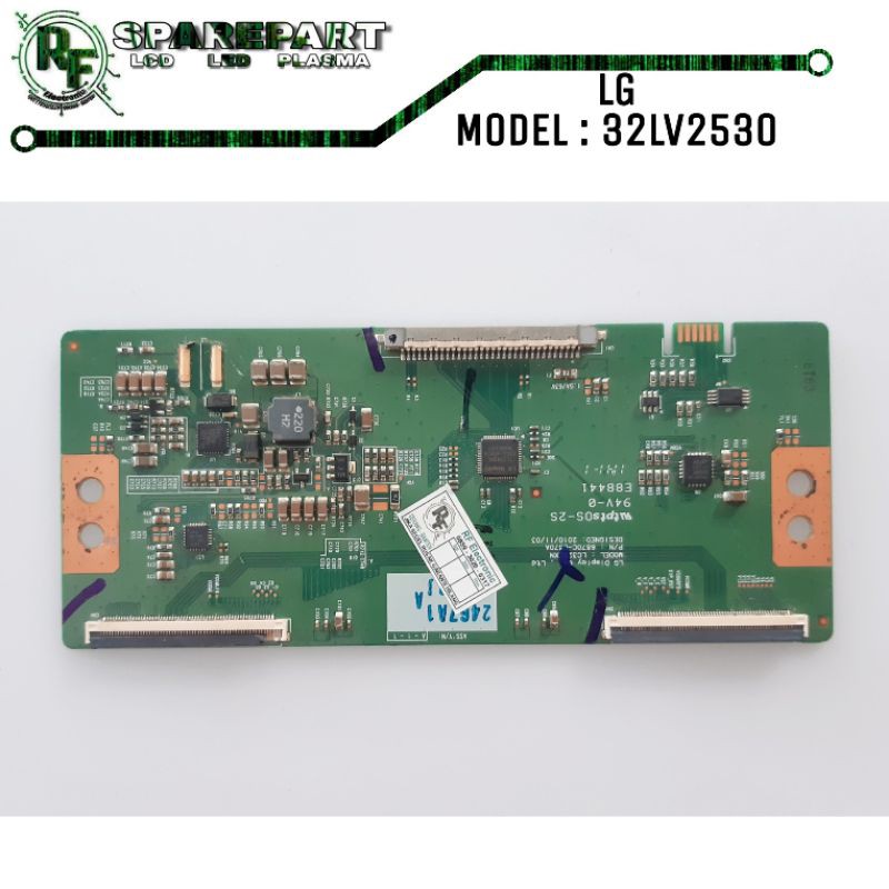 TCON T CON TV LED LG 32LV2530  Ticon tv led lg 32lv2530