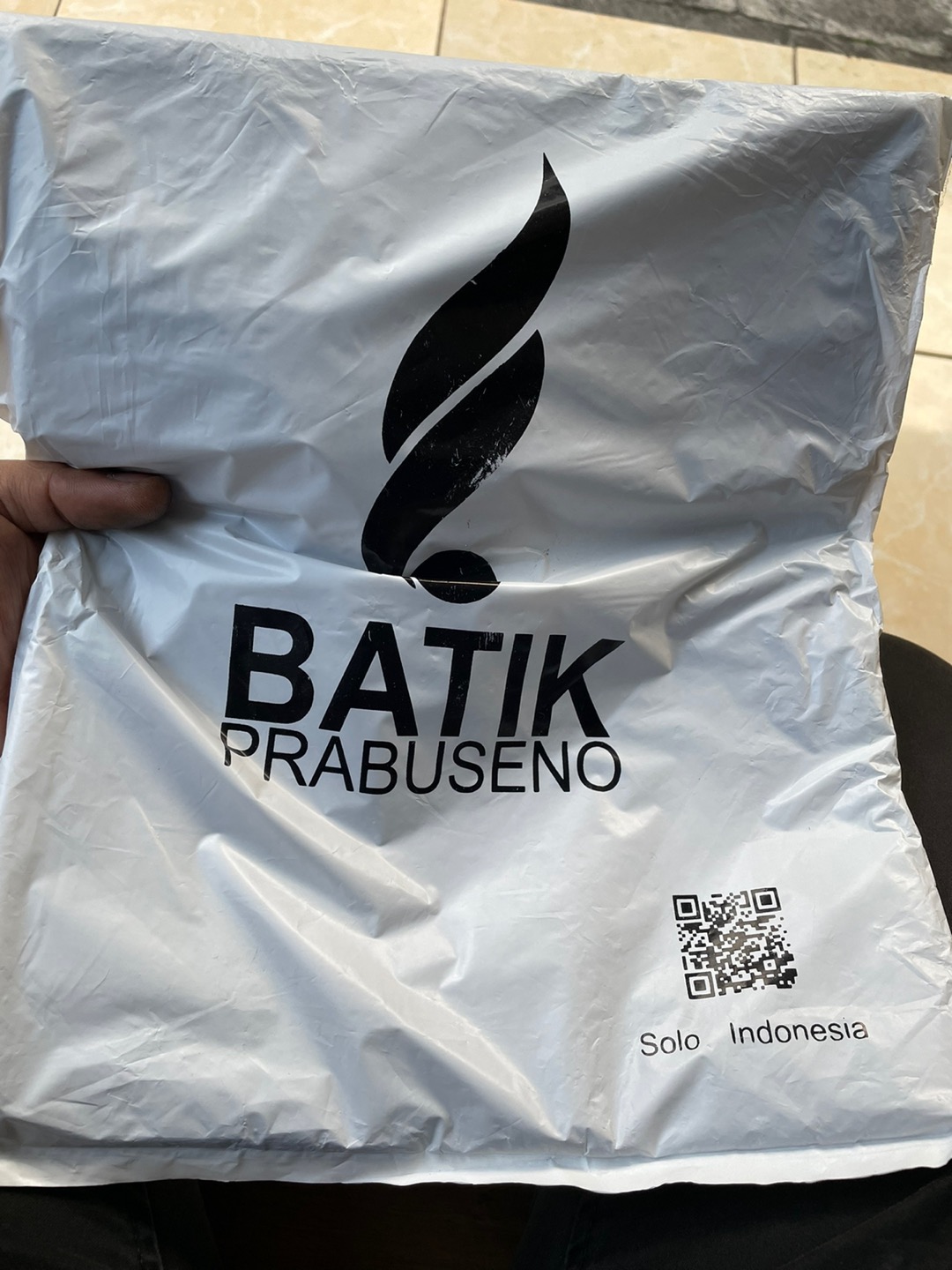 Paran Sogan Kemeja Batik Pria Lengan Panjang Slimfit Katun Printing Hem Baju Atasan Kantor Modern