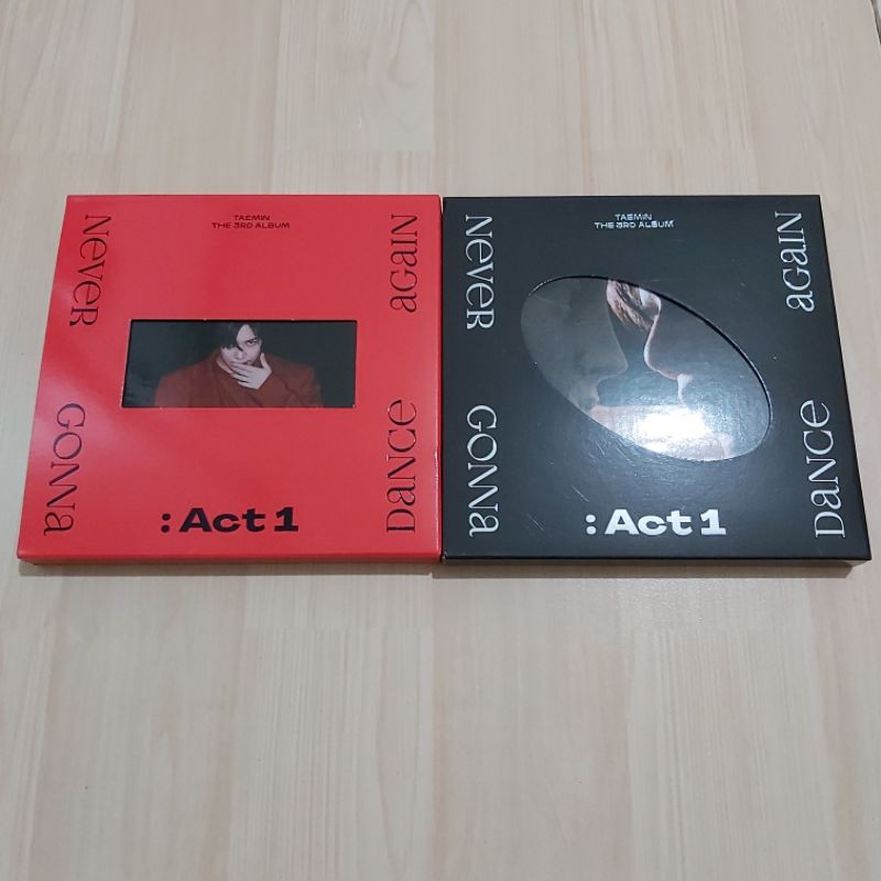 [UNSEALED/TANPA PC] Album SHINee Taemin Never Gonna Dance Again : ACT 1