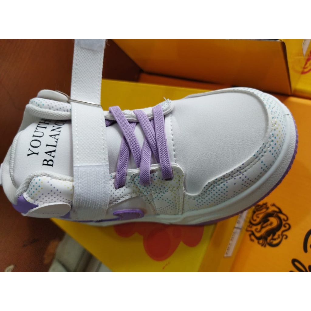 Sepatu  Sneaker Anak Import Youth Balance s222-2 Size 26-37 sepatu anak model terbaru sepatu sekolah