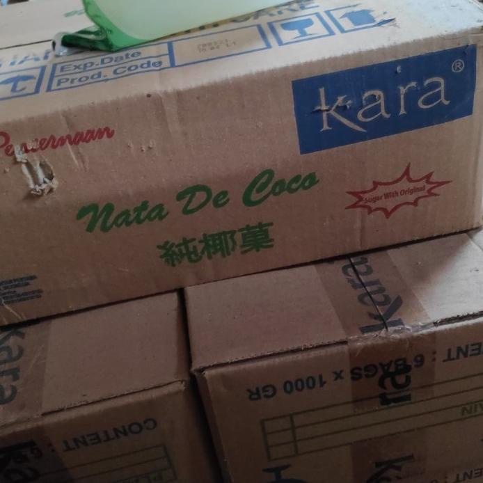 

NATA DE COCO KOTAK/SLICE 1kg x 6pack - OJOL ONLY