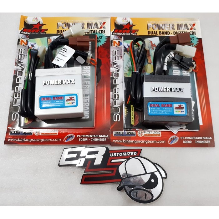 Ready Stok Cdi brt power max dual band beat/scoopy karbu type TR/RK Diskon