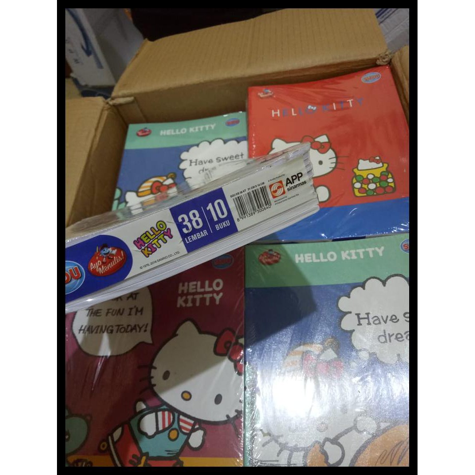 

Hotpromo Buku Tulis Sinar Dunia / Sidu 10X38 Lembar