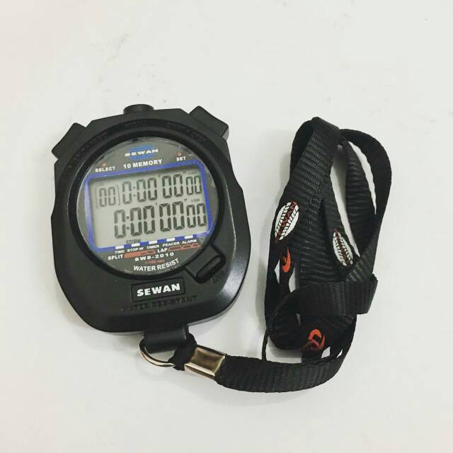 Stopwatch sewan 10memory STOPWATCH IMPORT BAGUS 10 MEMORY SEWAN IMPORT