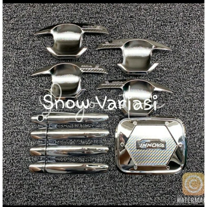 Paket outer handle tank cover innova 2004 2015