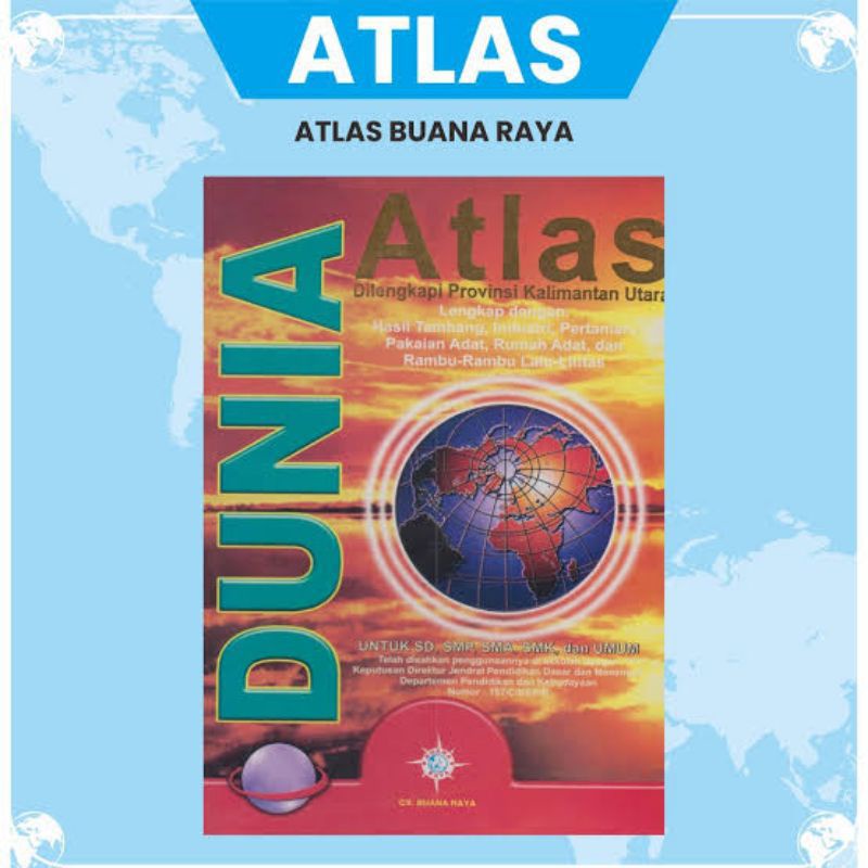 

Buku Atlas dunia Besar