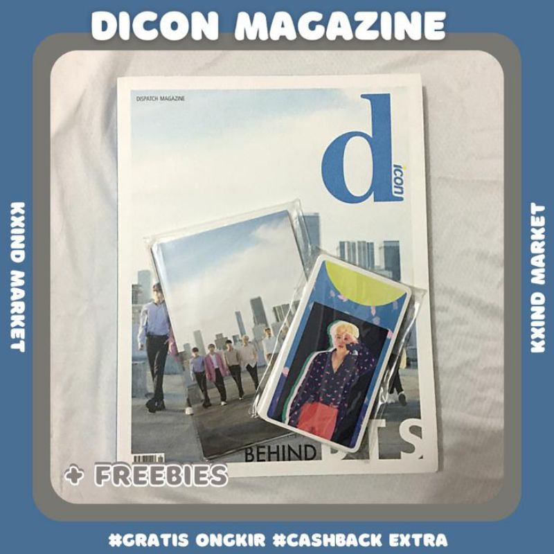 BTS Dicon Magazine / BTS D icon magazine / BTS dispatch magazine / BTS photocard postcard