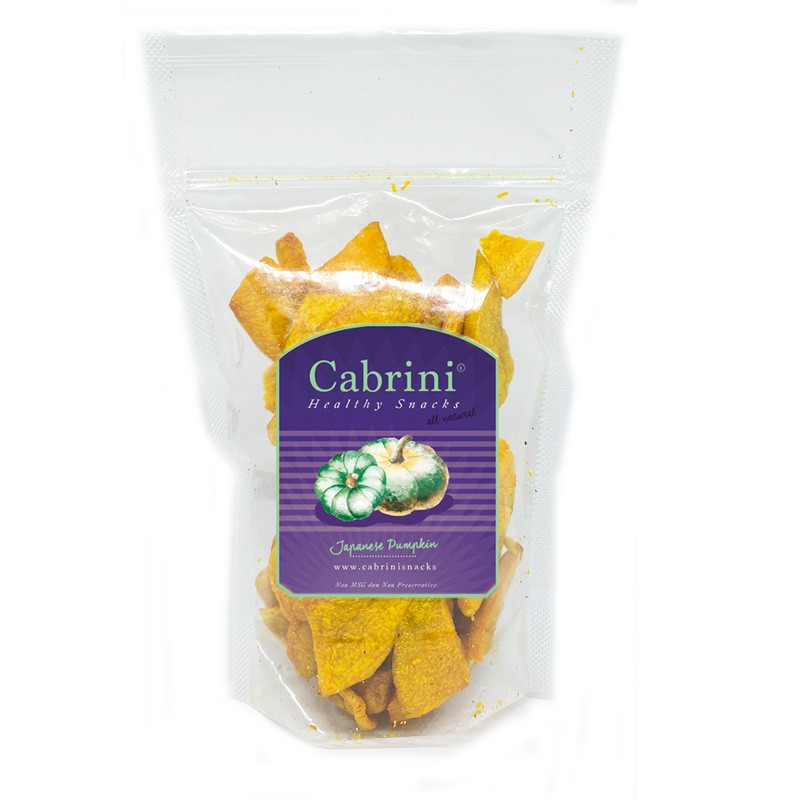 

Cabrini Healthy Snacks Japanese Pumpkin Keripik Labu 80gr