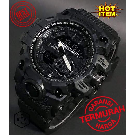 Jam Tangan pria / Casio G SHOCK GG1000 MUDMASTER Hitam SERIES BEST SELLER