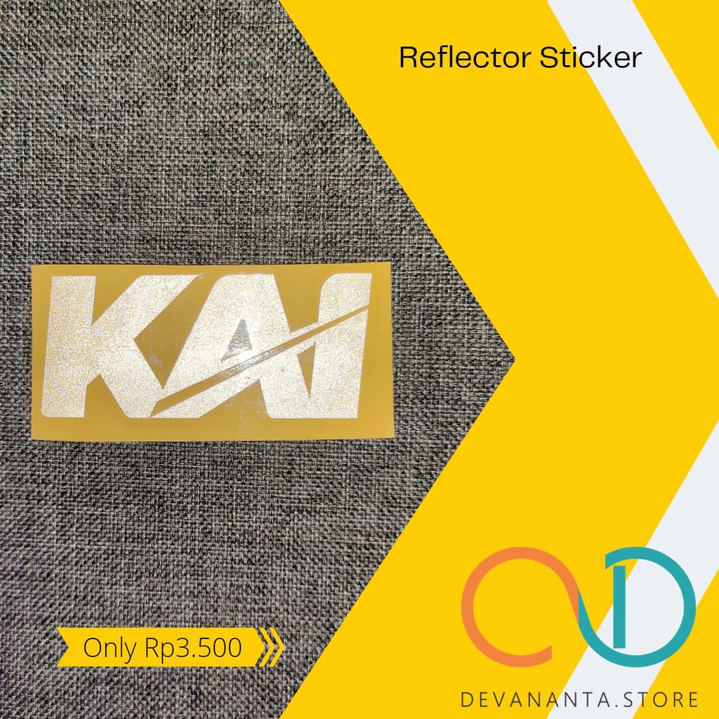 Stiker Reflektor KEreta Logo KAI