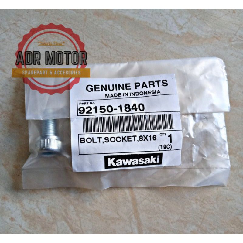 baut kaliper belakang klx D-Tracker 150 ninja r rr 150 original Kawasaki