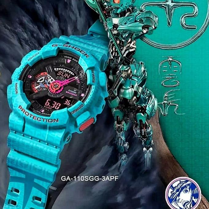 RECOMENDED TERLARIS JAM TANGAN G-SHOCK CASIO GA-110 DUAL TIME ORI BM