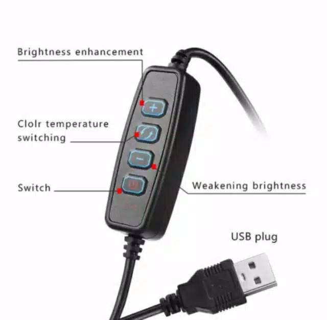 Ringlight LED Multicolor  COSTA RK-42 Makeup Vlog