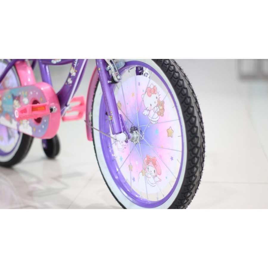 Mini 18 element sanrio 2.0 hello kitty sepeda anak keranjang