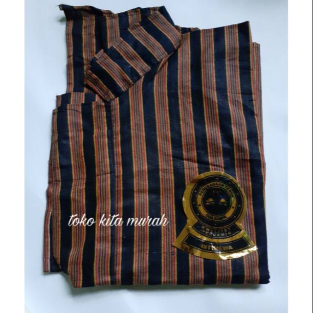 Real Pict // Baju Adat Jawa Surjan Lurik Dewasa // Baju Tradisional Jawa // Baju Beskap