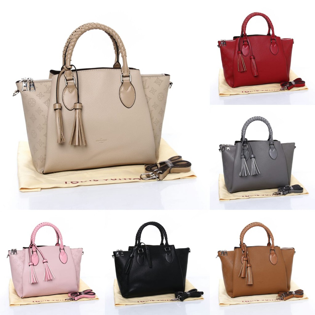 Tas LV Haumea Braided Mahina Leather Seprem 49886
