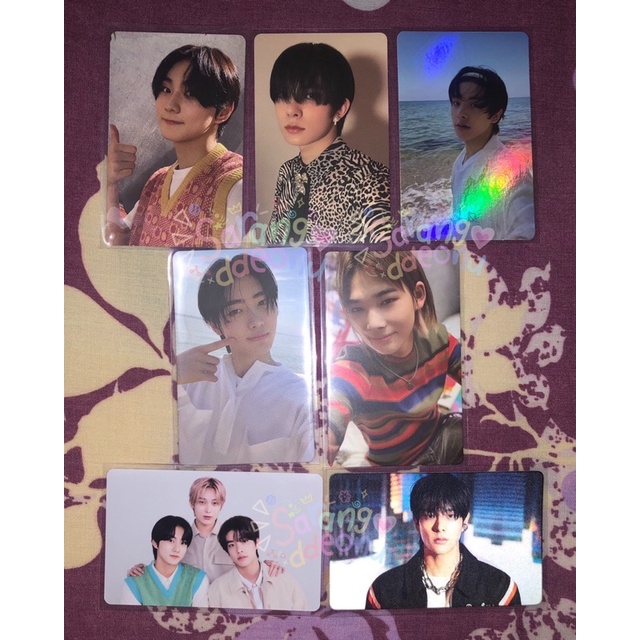 Photocard Official Enhypen Dimension Dilemma Border Carnival TC En-companion Jungwon Heeseung Jay Ja
