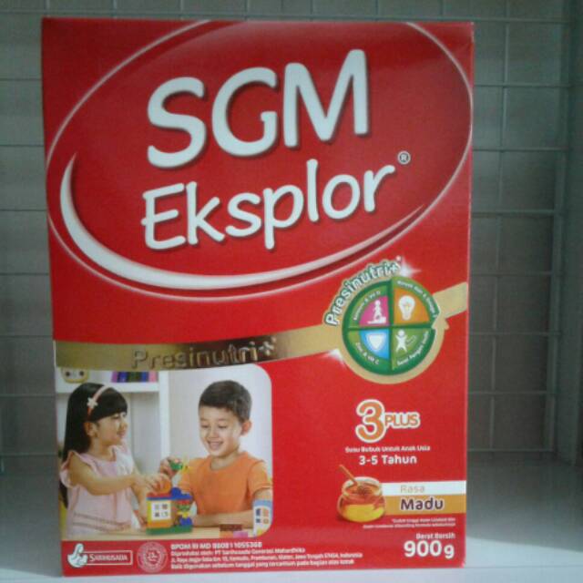 

SGM EKSPLOR PRESINUTRI 3+ RASA MADU 900GR