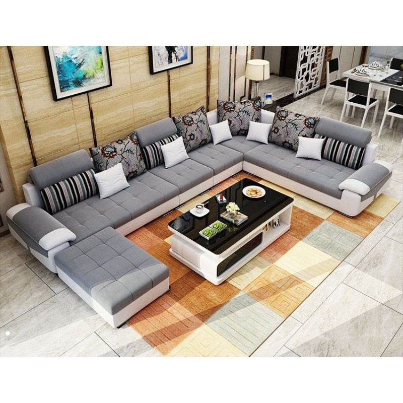 sofa Letter-U minimalis modern