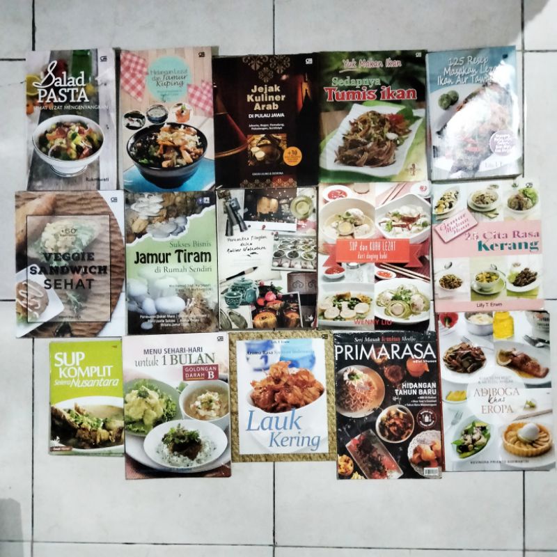 Jual Buku Resep Masakan / Buku Kuliner / Kuliner Nusantara / Buku ...