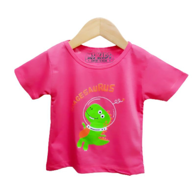 kaos anak laki-laki/baju kaos anak cowok/cewek lengan pendek 0-5 tahun