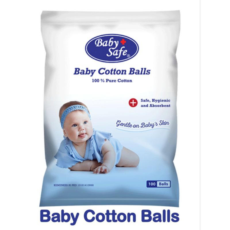 Baby Safe Cotton Balls 100pcs