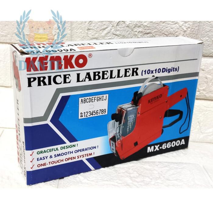 

Alat Label Harga 2 Baris 10 Digit ( Price Labeller Joyko Mx 6600 )