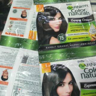  Garnier  colour naturals express  cream  cat  rambut  garnier  