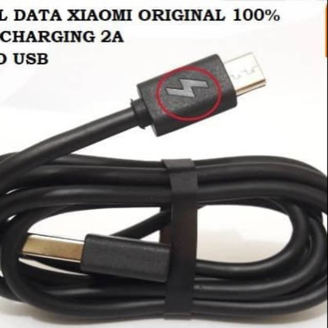 Kabel Data Xiaomi micro usb Original 100% PACKING DUS