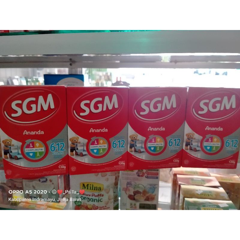 Susu SGM 6-12 120gr