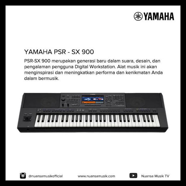 Yamaha Keyboard Psr Sx900 / Sx-900 / Sx 900
