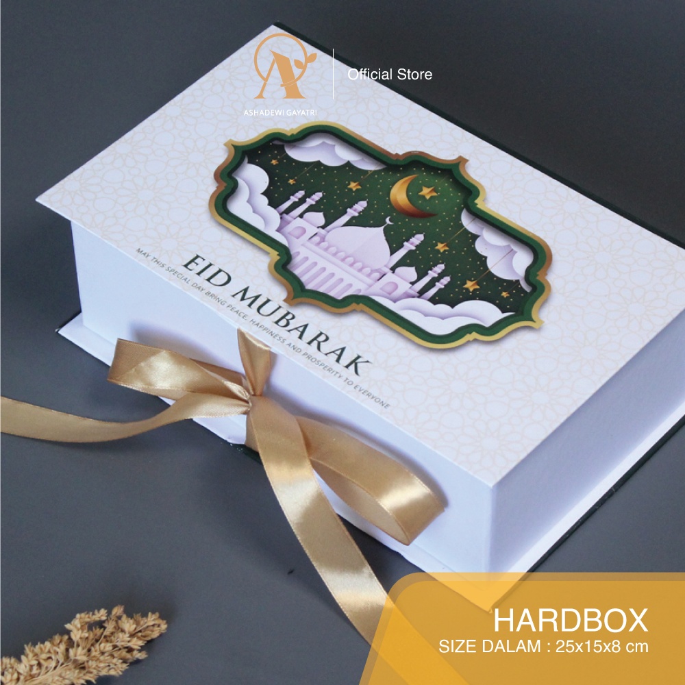 

Ashadewi Gayatri - Hardbox – 25x15x8 cm - Eid Mubarak Hampers Box