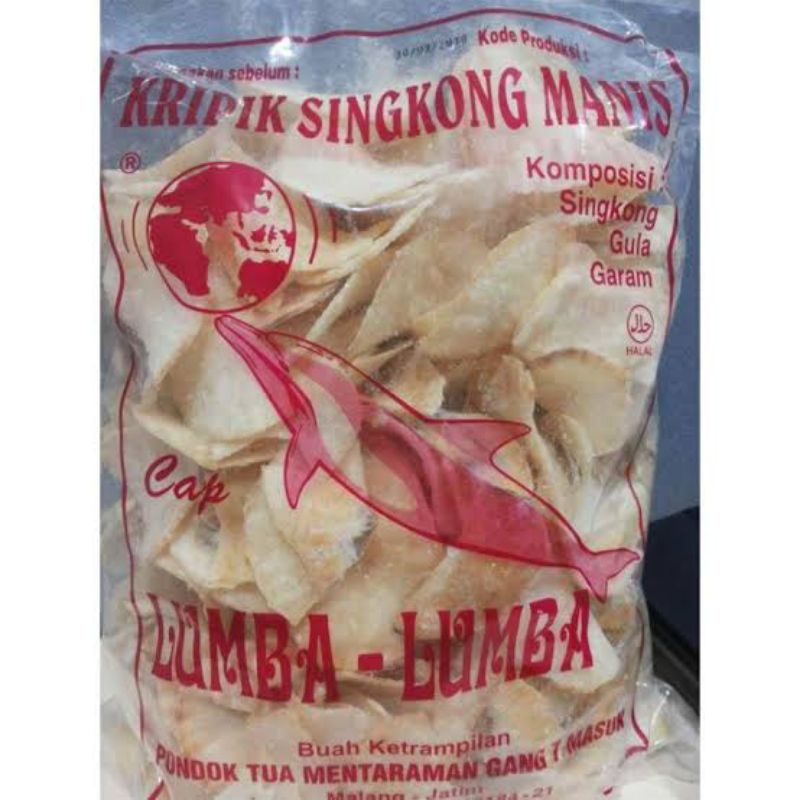 

keripik singkong lumba lumba 500gr n 200gr