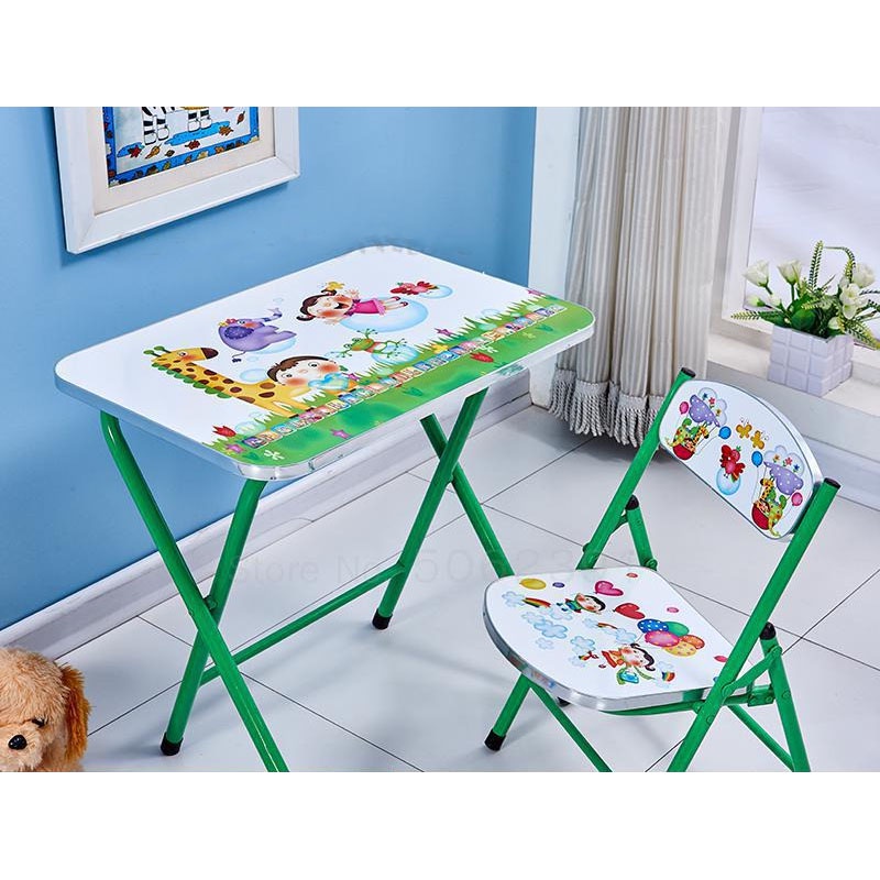 

Meja Kursi Belajar Anak Motif Kartun Lucu 60 x 40 CM - WXD40