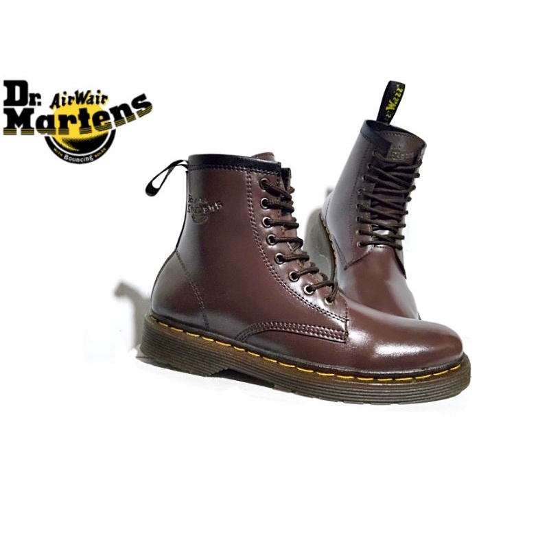 Sepatu Boots Pria &amp; Wanita Dr.Martens | Sepatu Dokmart clasik tinggi 8 hole | Sepatu Boots Fashion keren