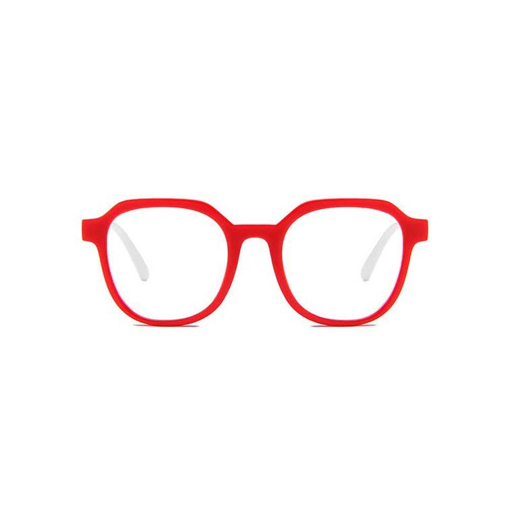 Mxbeauty Kacamata Anti-Biru Cahaya Kacamata Gadis Transparan Kotak Hitam Gaya Korea Anak Eyeglasses