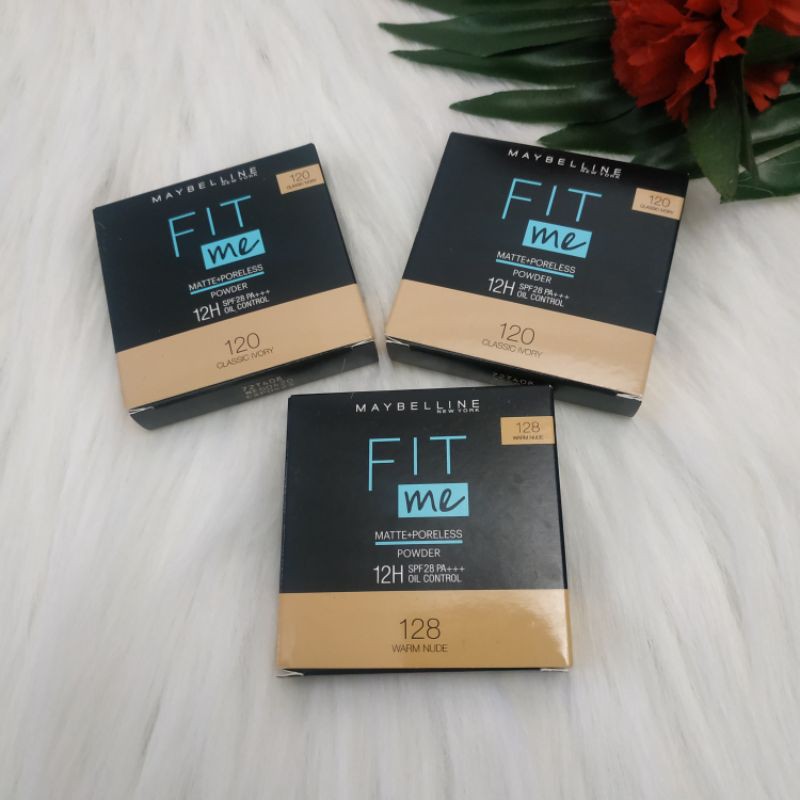 Maybelline Fit Me Matte + Poreless Powder 12H (Bedak Padat)