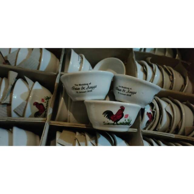 Mangkok sambal Ayam Jago