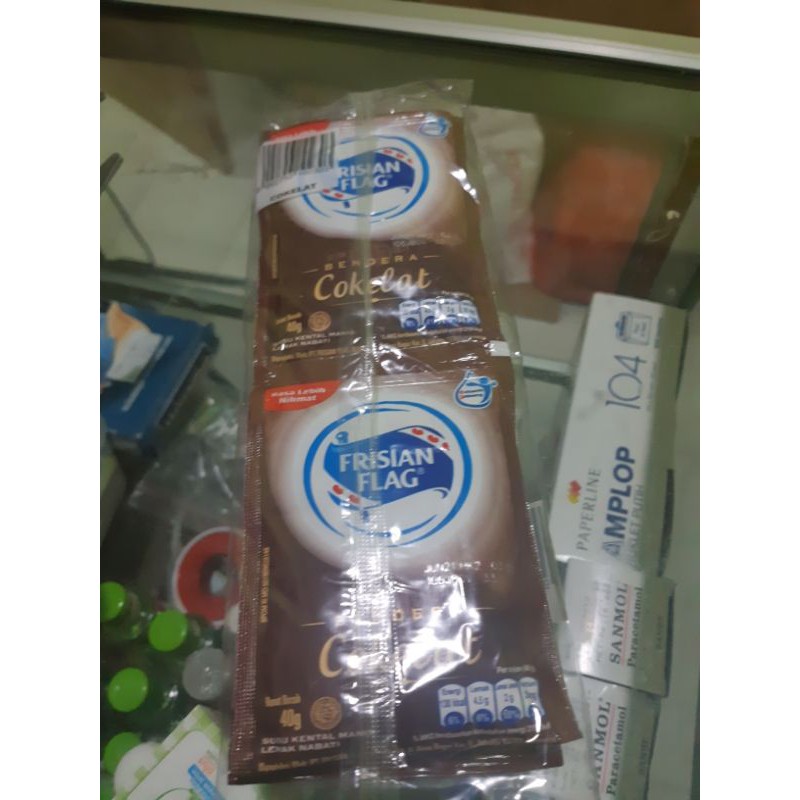 

frisian flag kental manis coklat (6 saset)