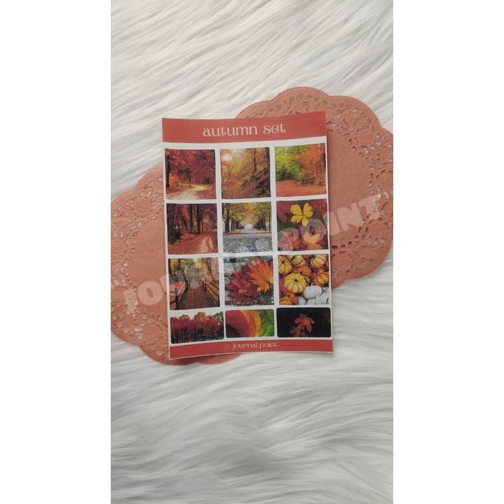 

[JUPOI] Autumn Sticker Sheet