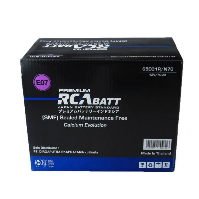 Aki Mobil N70 Merk RCA BATT SMF