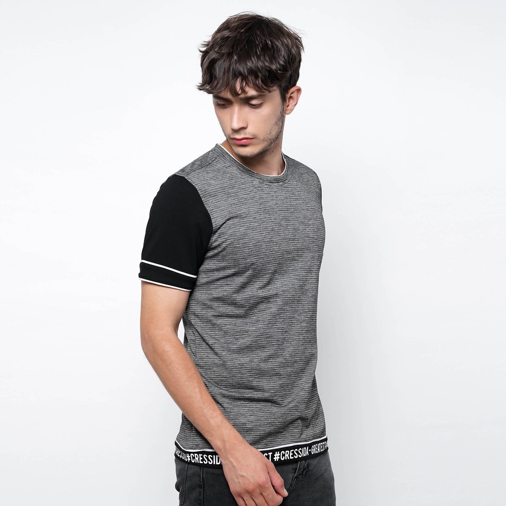 BB Baju Cowok CRESSIDA Kaos Cowok Slimfit Kaos Pria Keren