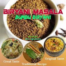 

Biryani Masala Paket Ekonomis / Bumbu Nasi Biryani