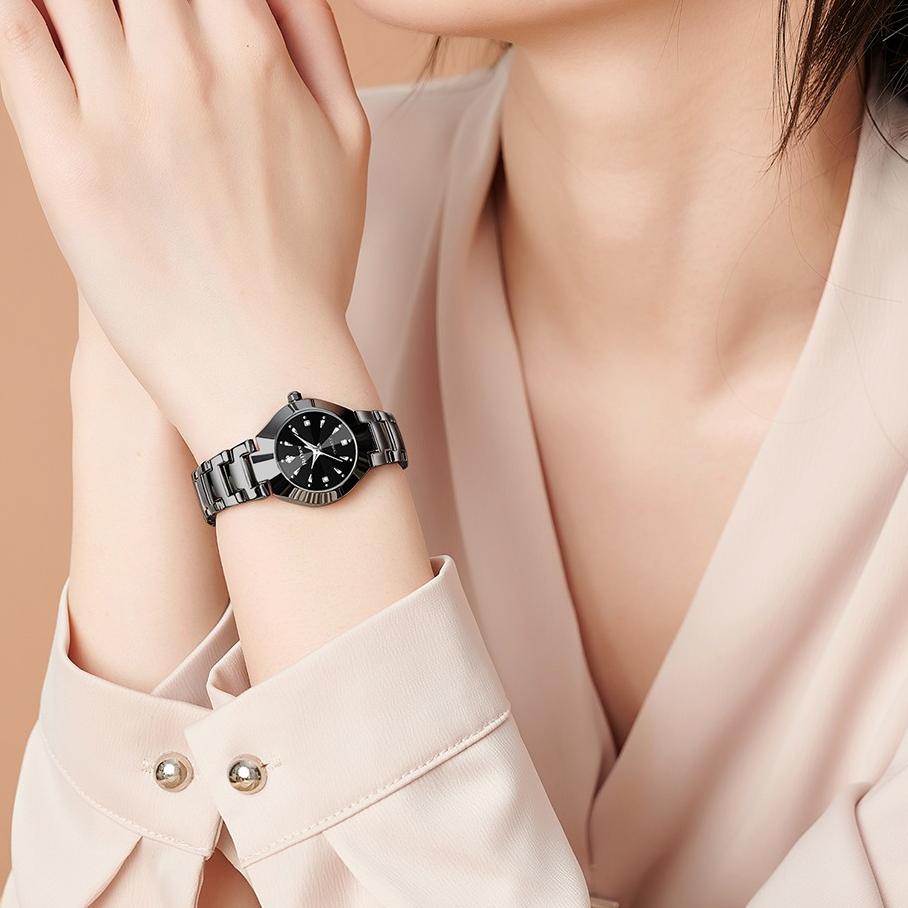 Terlaris BIDEN Jam Tangan Wanita Santai Mode Tahan Air Kuarsa Wanita Jam Tangan Cewek