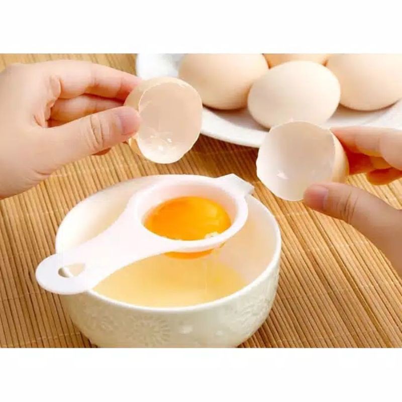 Alat Pemisah Saringan Putih dan Kuning Telur Egg Separator