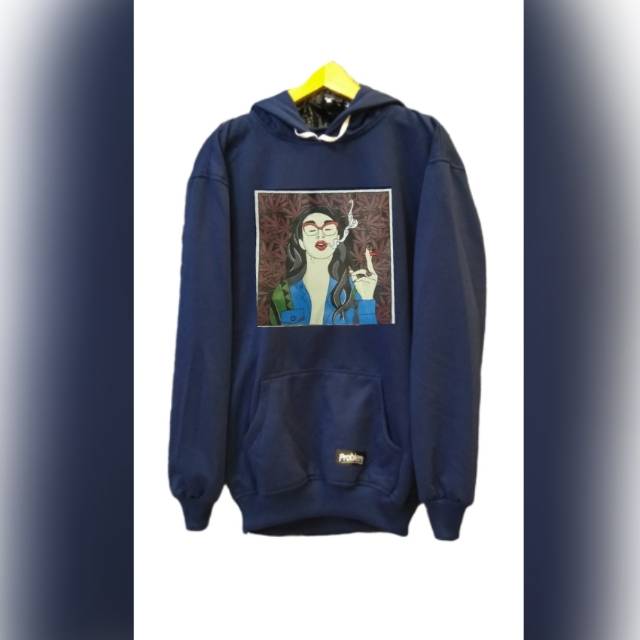 Hoodie gambar jaket pria wanita Hoodie smoking
