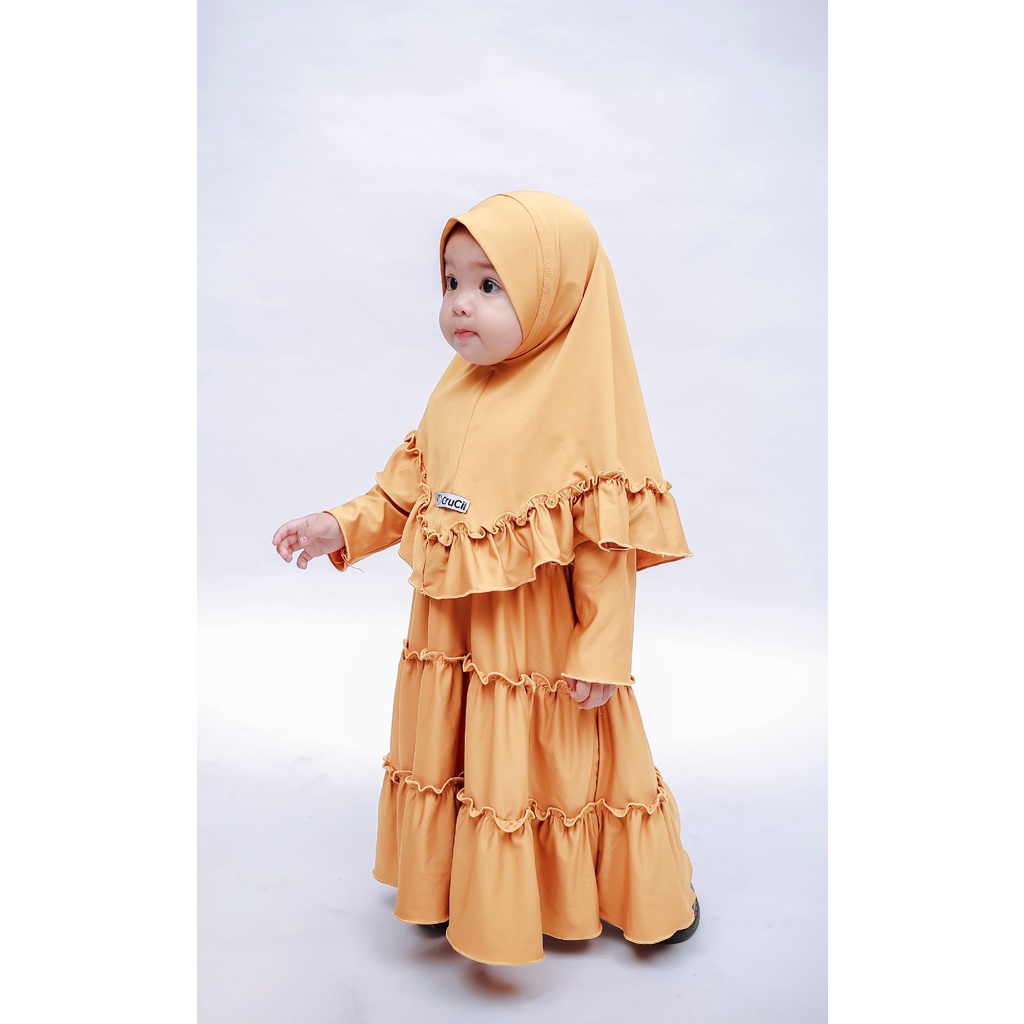CruCil Factory Baju Gamis Susun Rample Anak (3y - 8y)