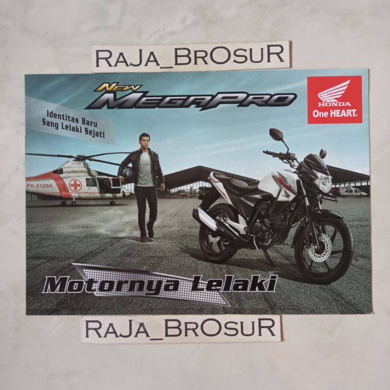 Poster brosur leaflet Honda New MegaPro 2012